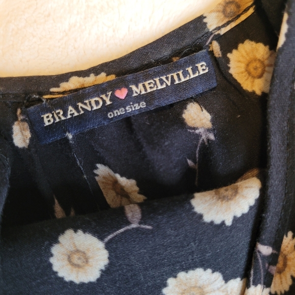 BRANDY MELVILLE Flowy Tunic Top ONE SIZE - Picture 5 of 7
